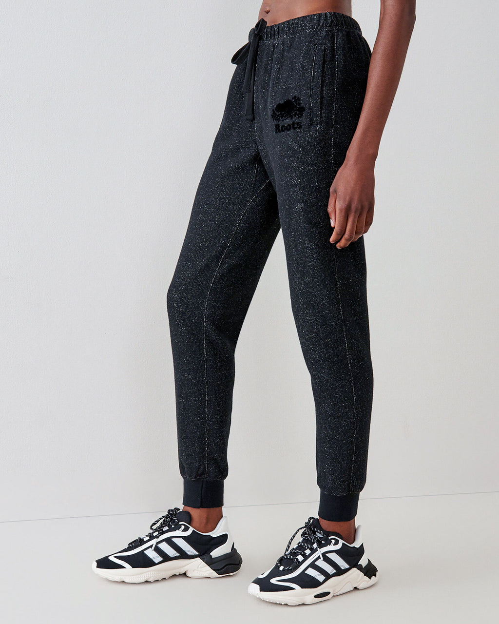 Slim Cuff Sweatpant Short (26 Inch Inseam) / BLACK PEPPER