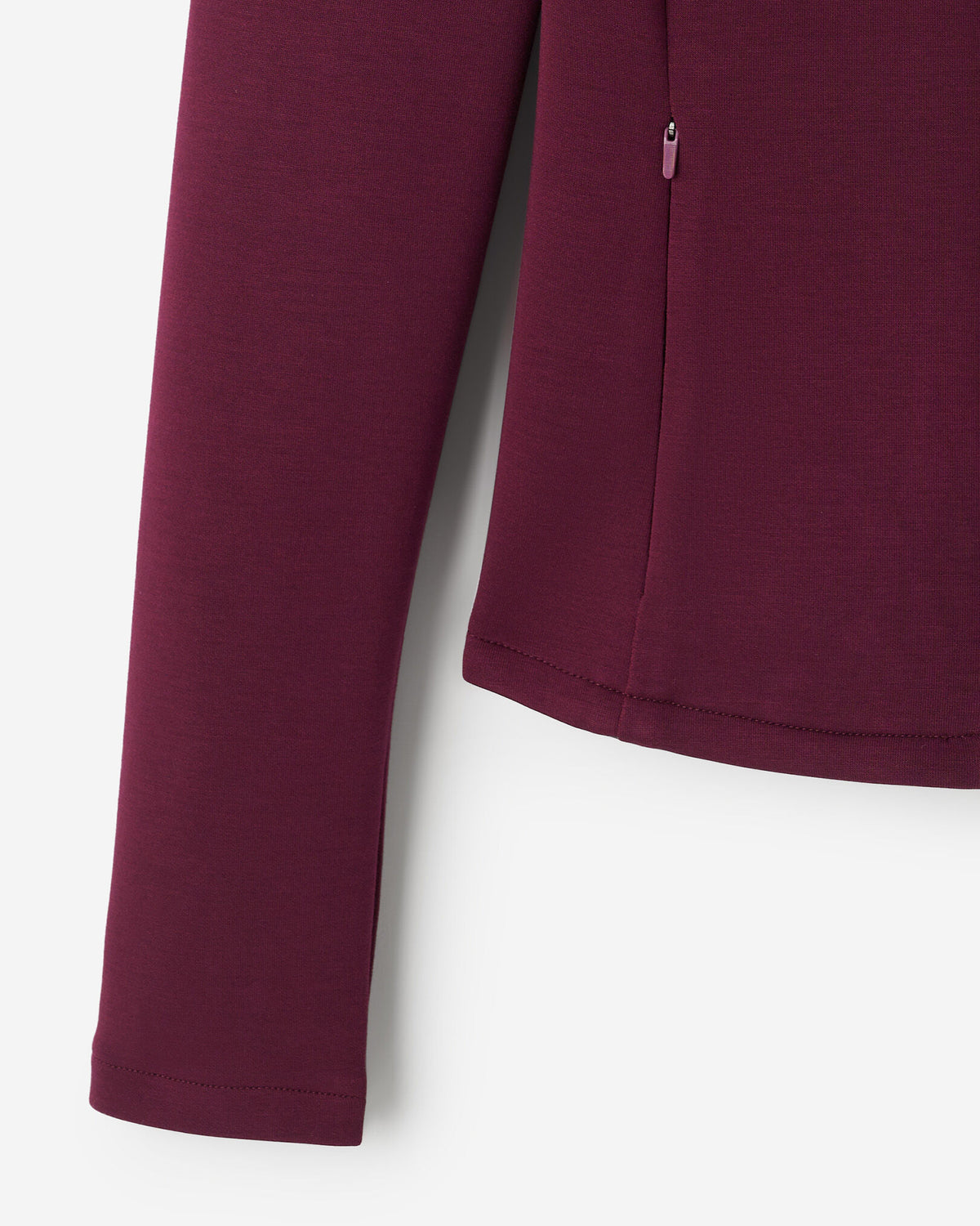 Roam Hooded Full Zip / MAROON FIG