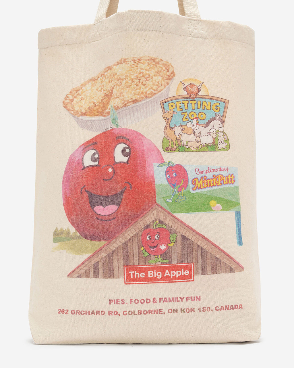 X Big Apple Tote / NATURAL