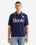 Summer League Knit Polo / INDIGO INK