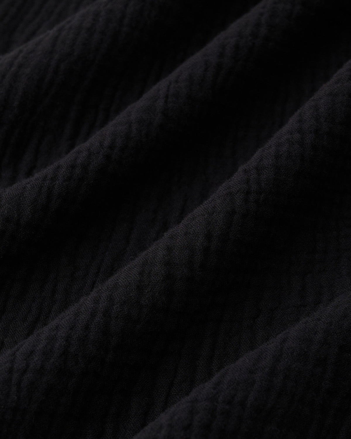 Isla Camp Shirt / BLACK