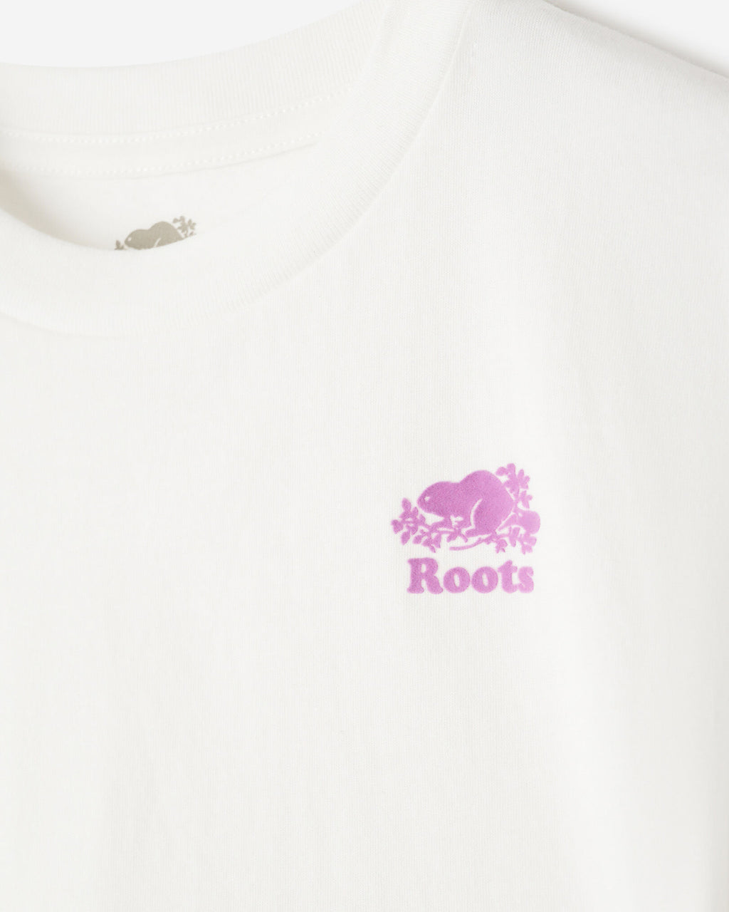 Toddler Girls Sleeveless Boxy T-Shirt / EGRET