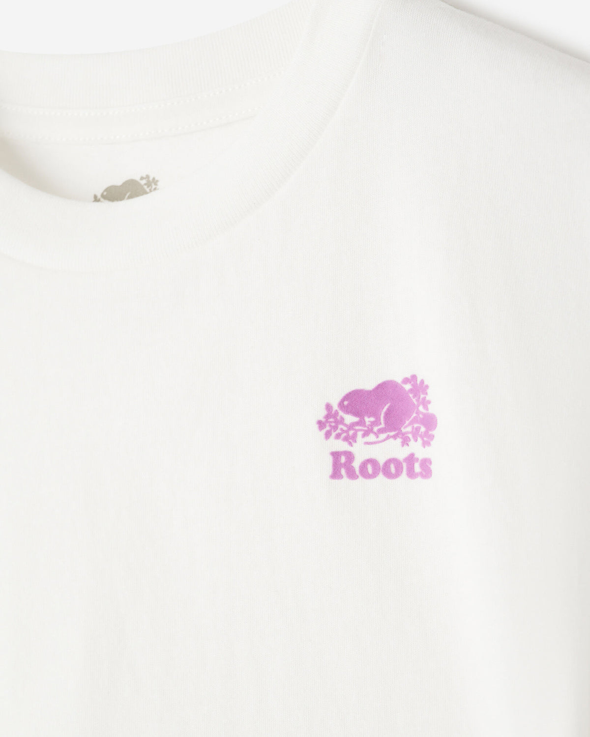 Toddler Girls Sleeveless Boxy T-Shirt / EGRET
