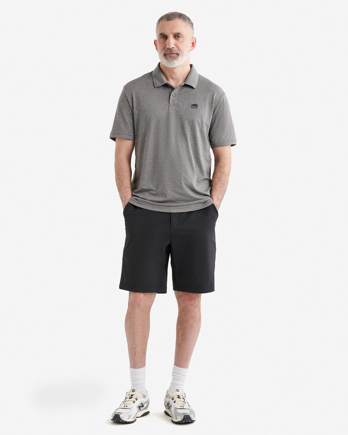 Renew Knit Polo / SALT & PEPPER