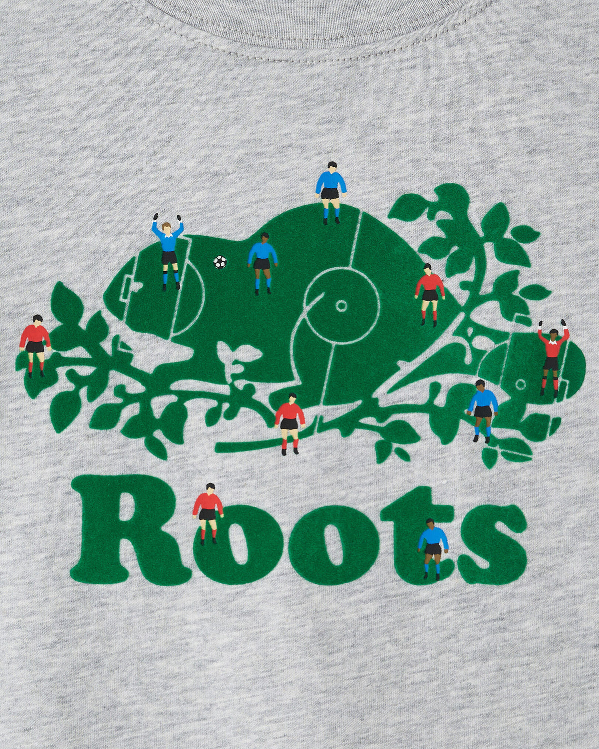 Toddler Cooper League T-Shirt / HEATHER GREY