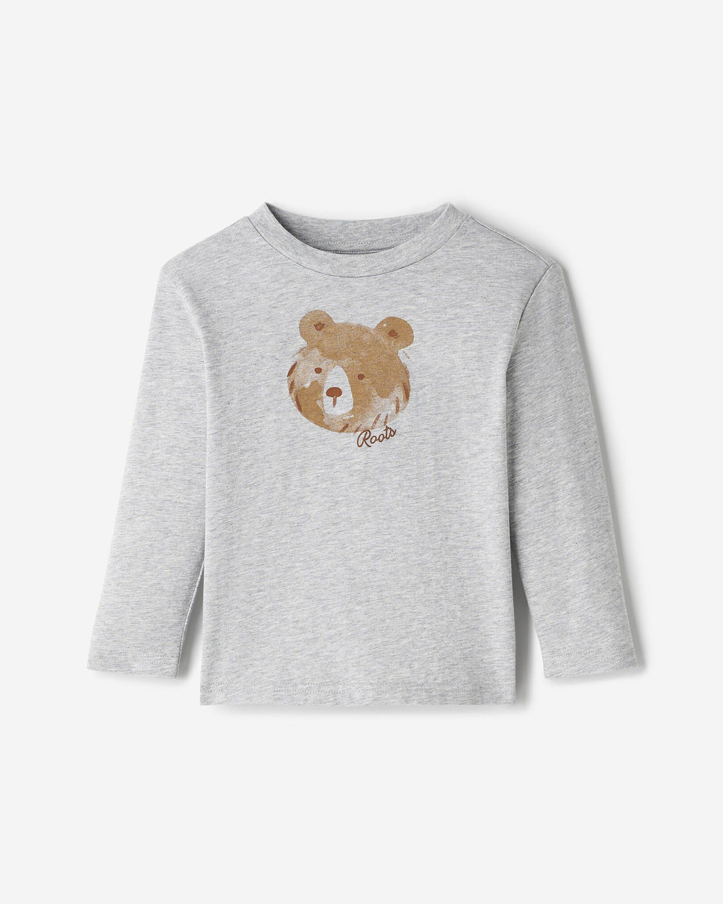 Toddler Bear T-Shirt / HEATHER GREY