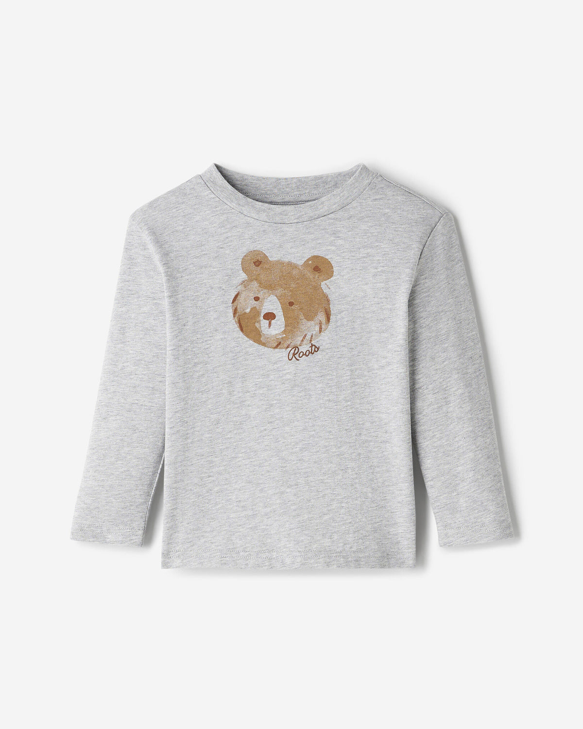 Toddler Bear T-Shirt / HEATHER GREY
