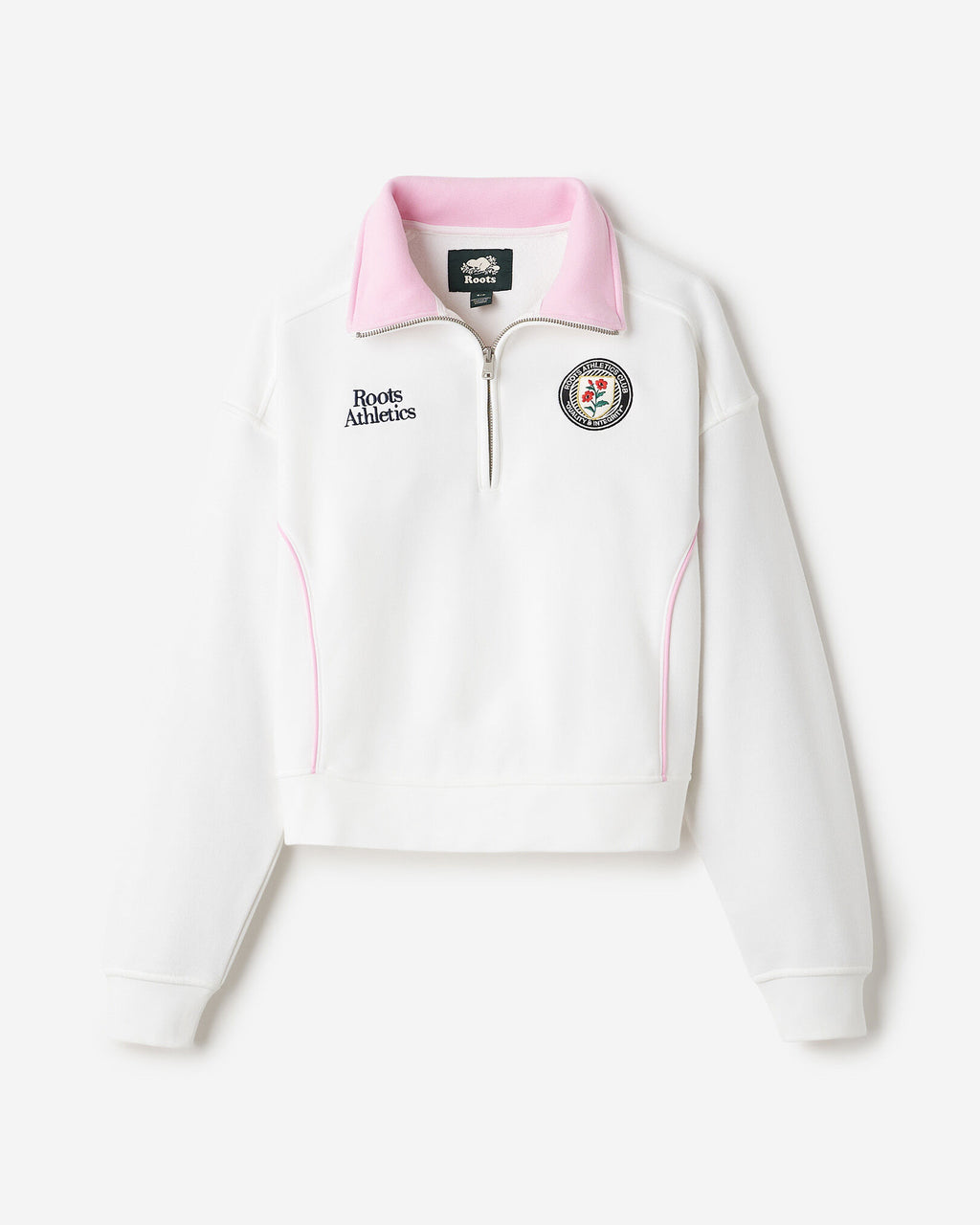 Summer League Quarter Zip / WHITE