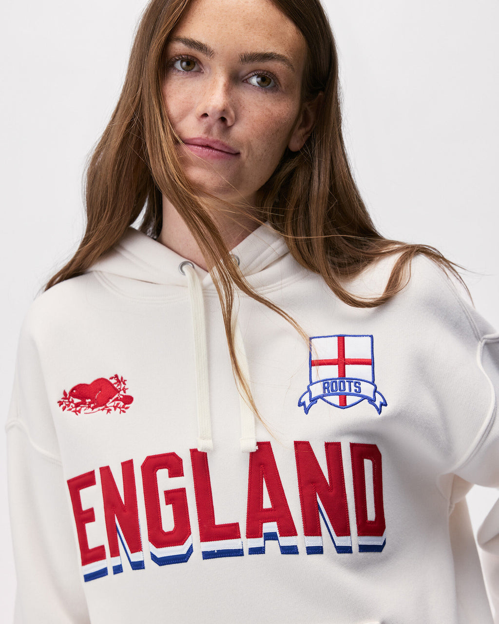 Worldwide England Hoodie / EGRET