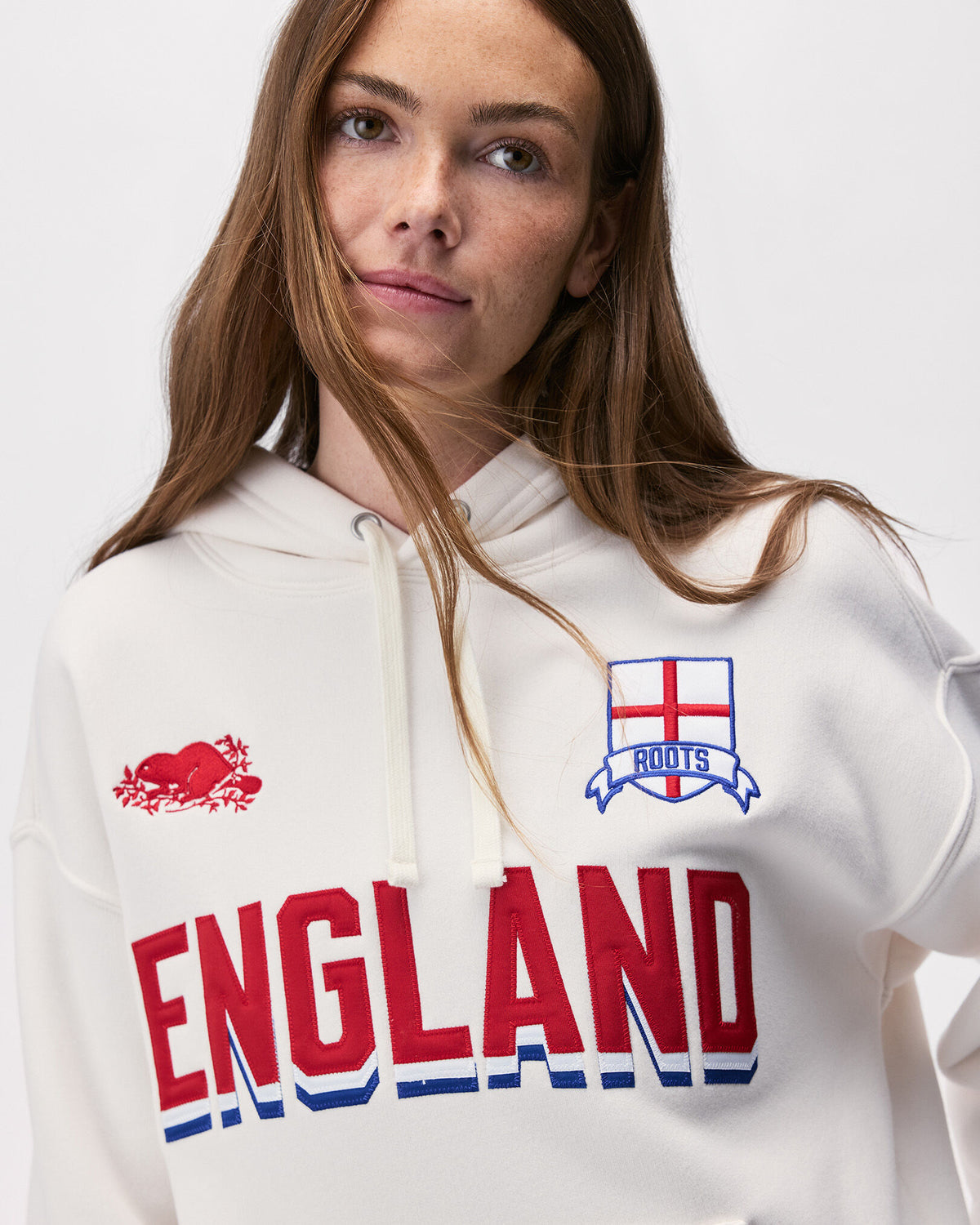 Worldwide England Hoodie / EGRET