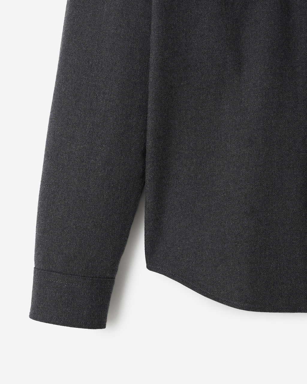 Bellwoods Herringbone Shirt / CHARCOAL PEPPER