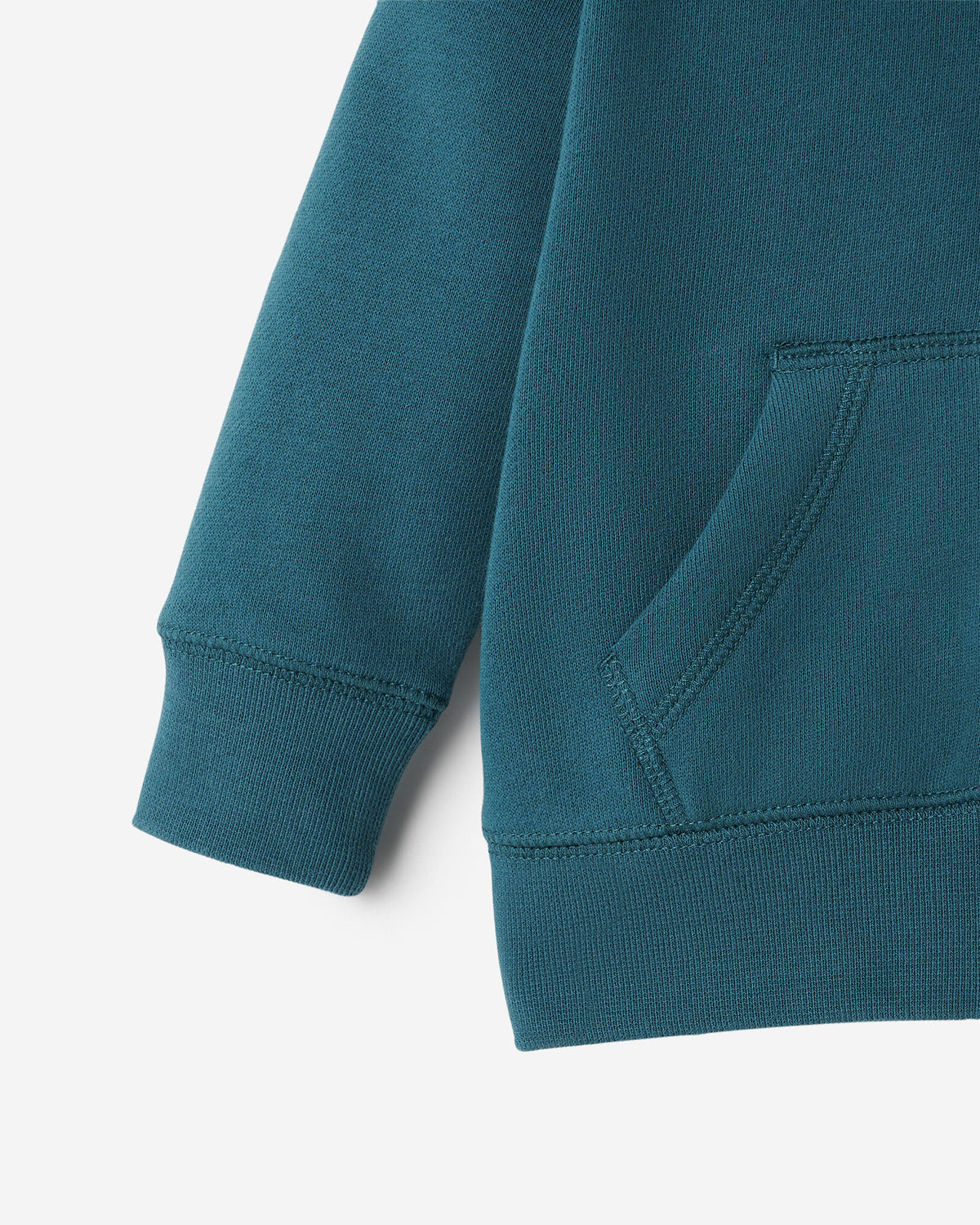 Baby Organic Original Full Zip Hoodie / OCEAN TEAL