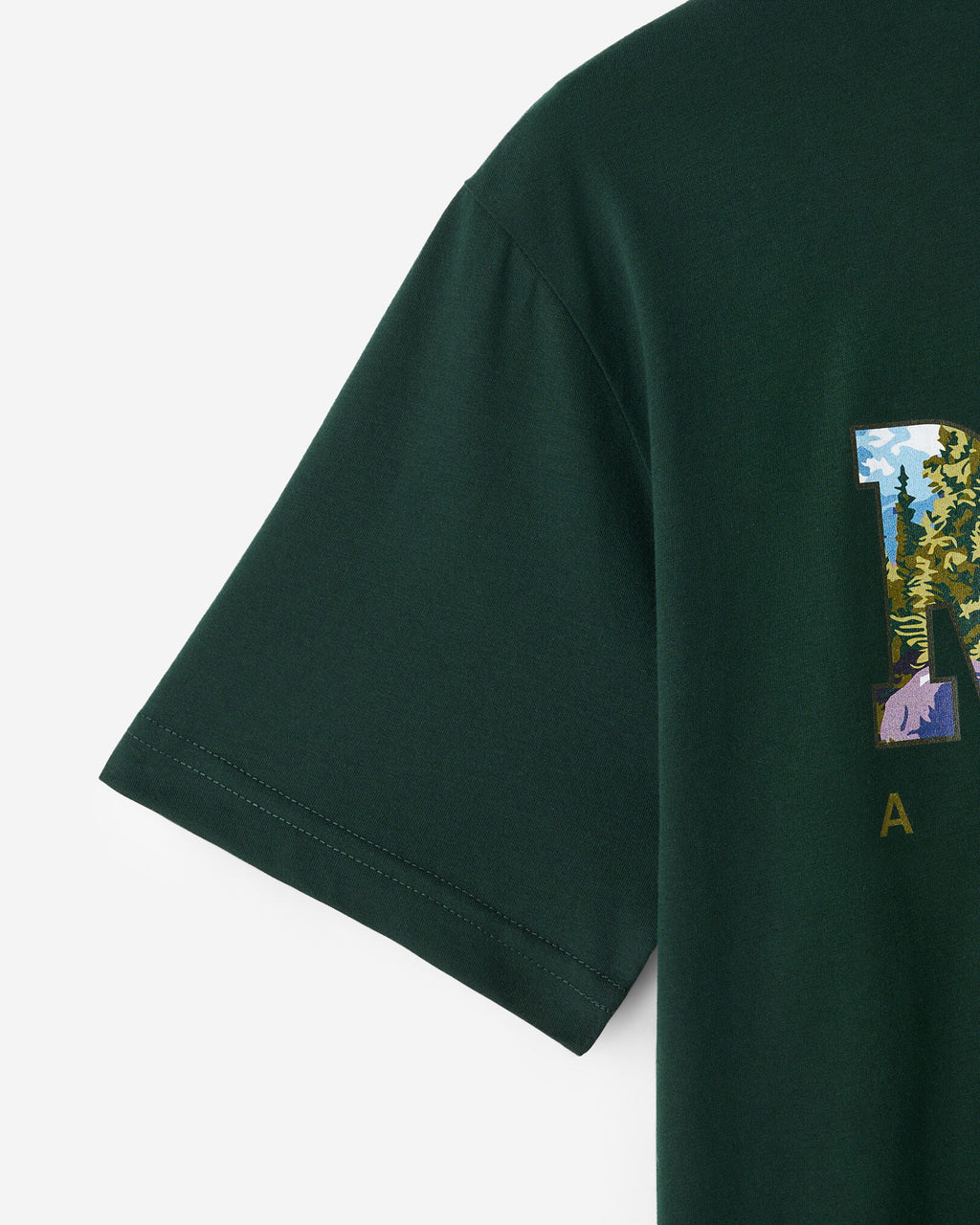 Greetings From The West T-Shirt / VARSITY GREEN