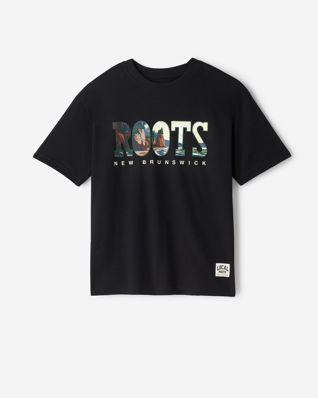 Greetings From The East T-Shirt / BLACK