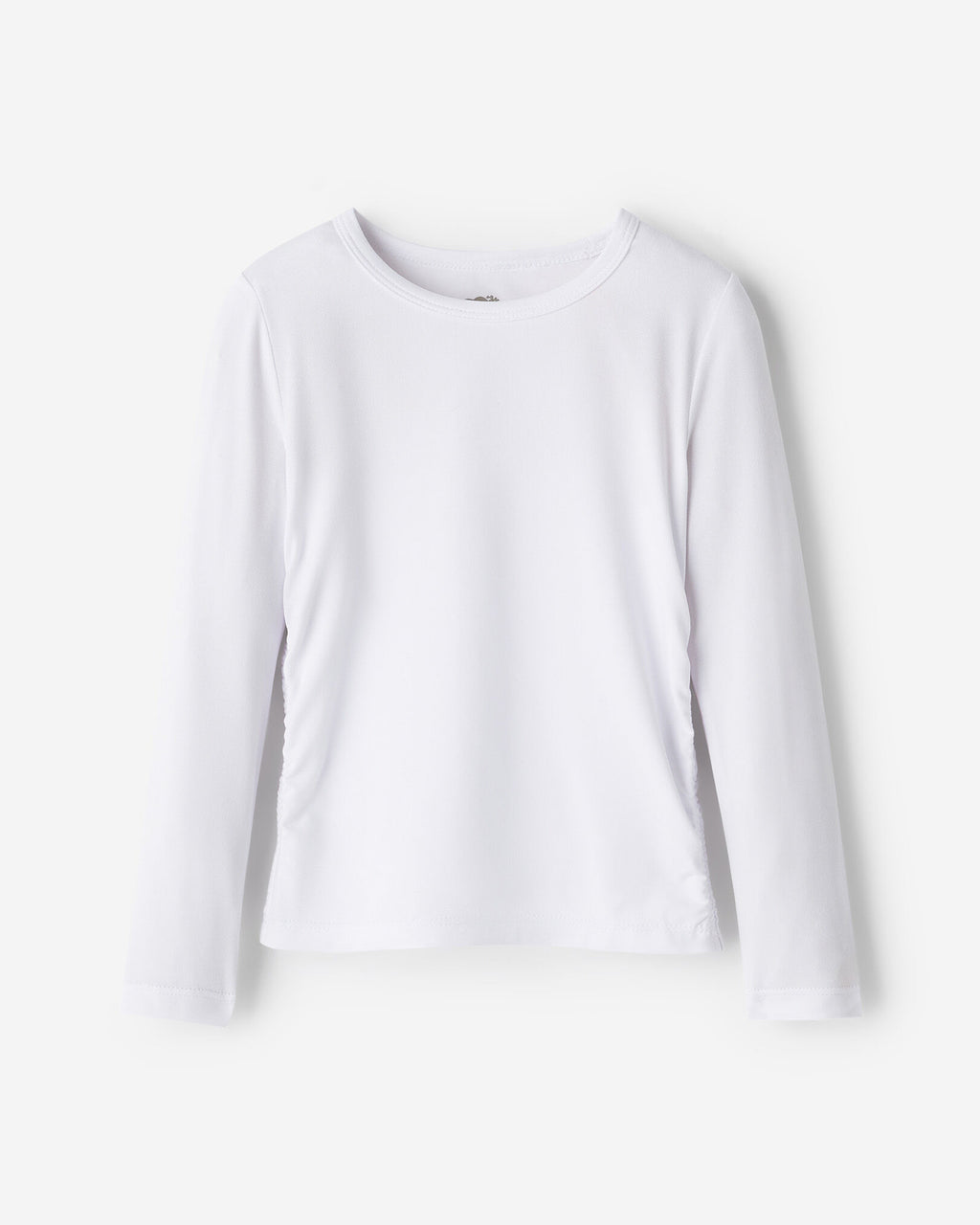 Toddler Girls Active Fitted T-Shirt / WHITE