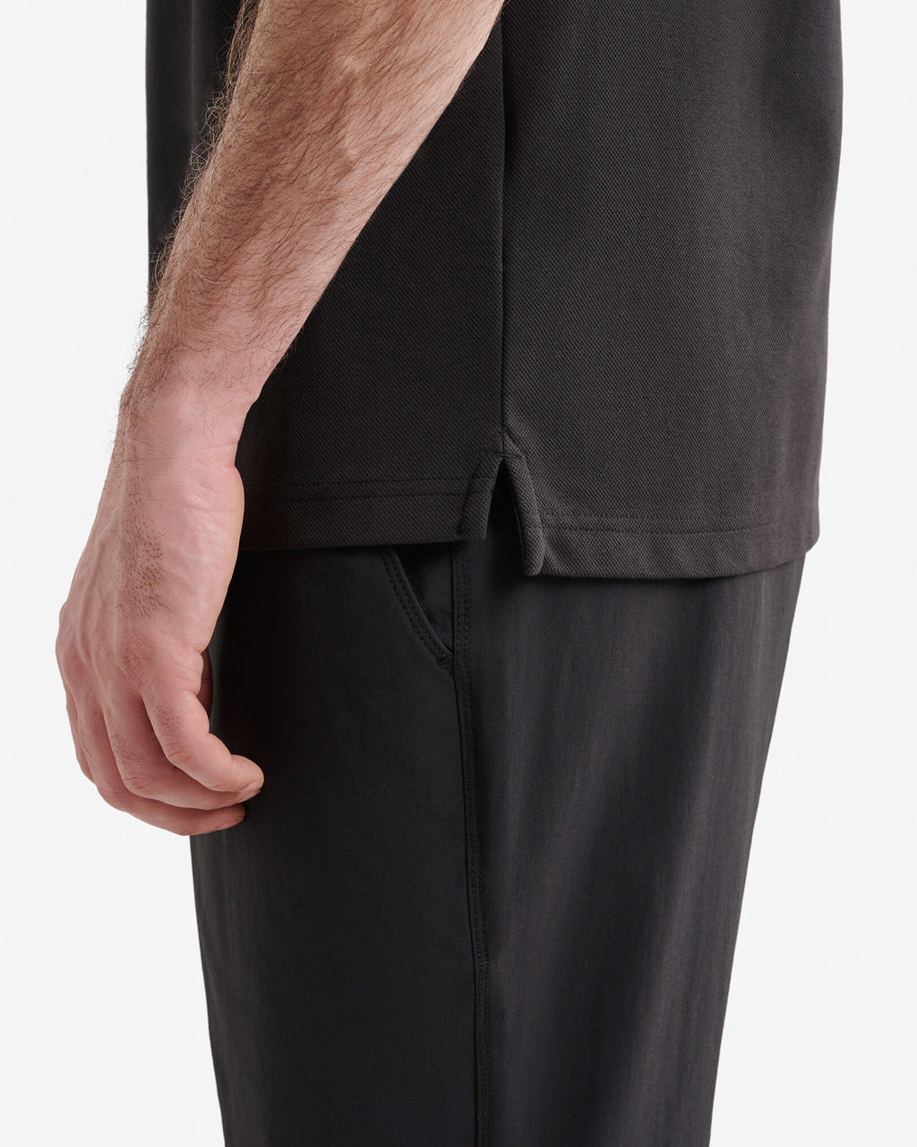 Summer League Active Pique Polo / BLACK