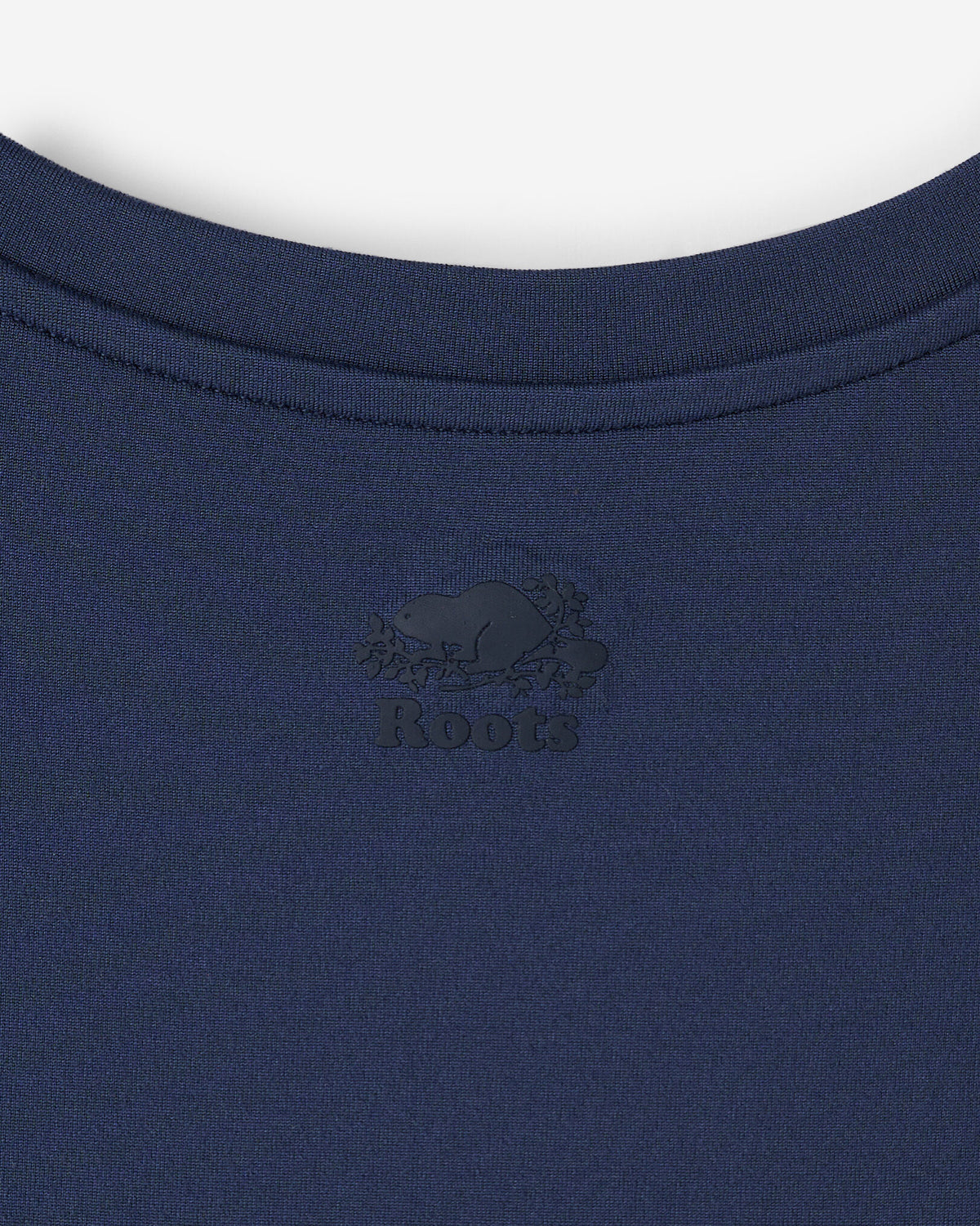 Renew Knit Crop T-Shirt / NIGHTFALL BLUE