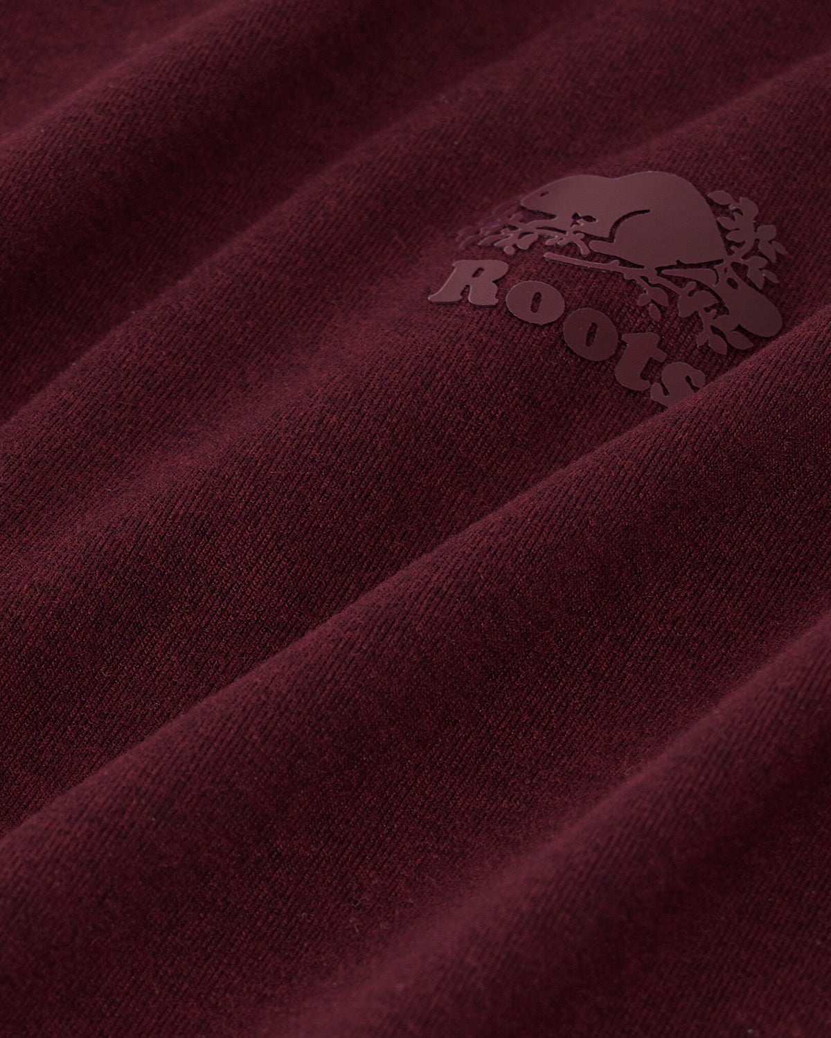 Renew Knit Classic Short Sleeve Top / MAROON FIG MIX
