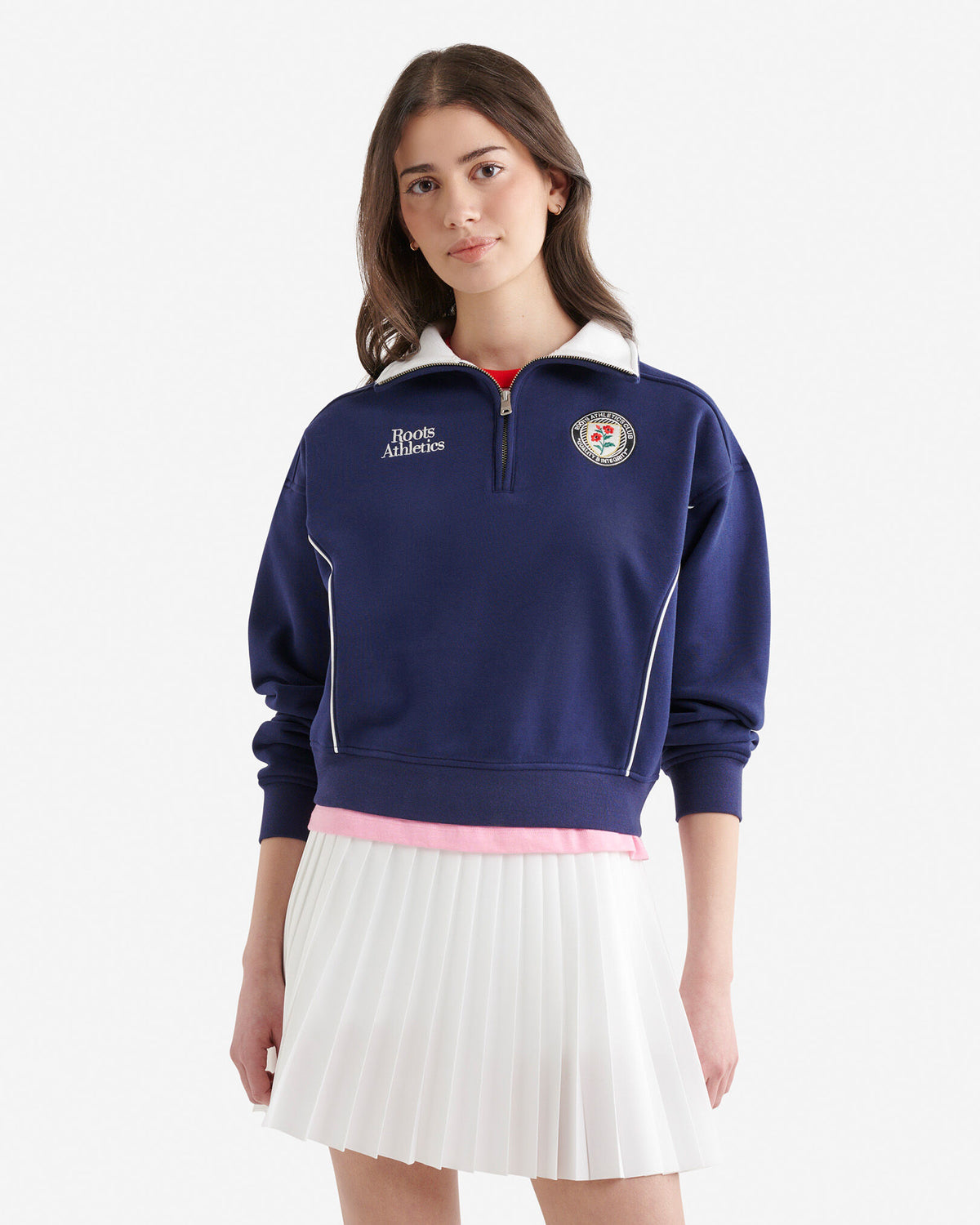 Summer League Quarter Zip / INDIGO INK