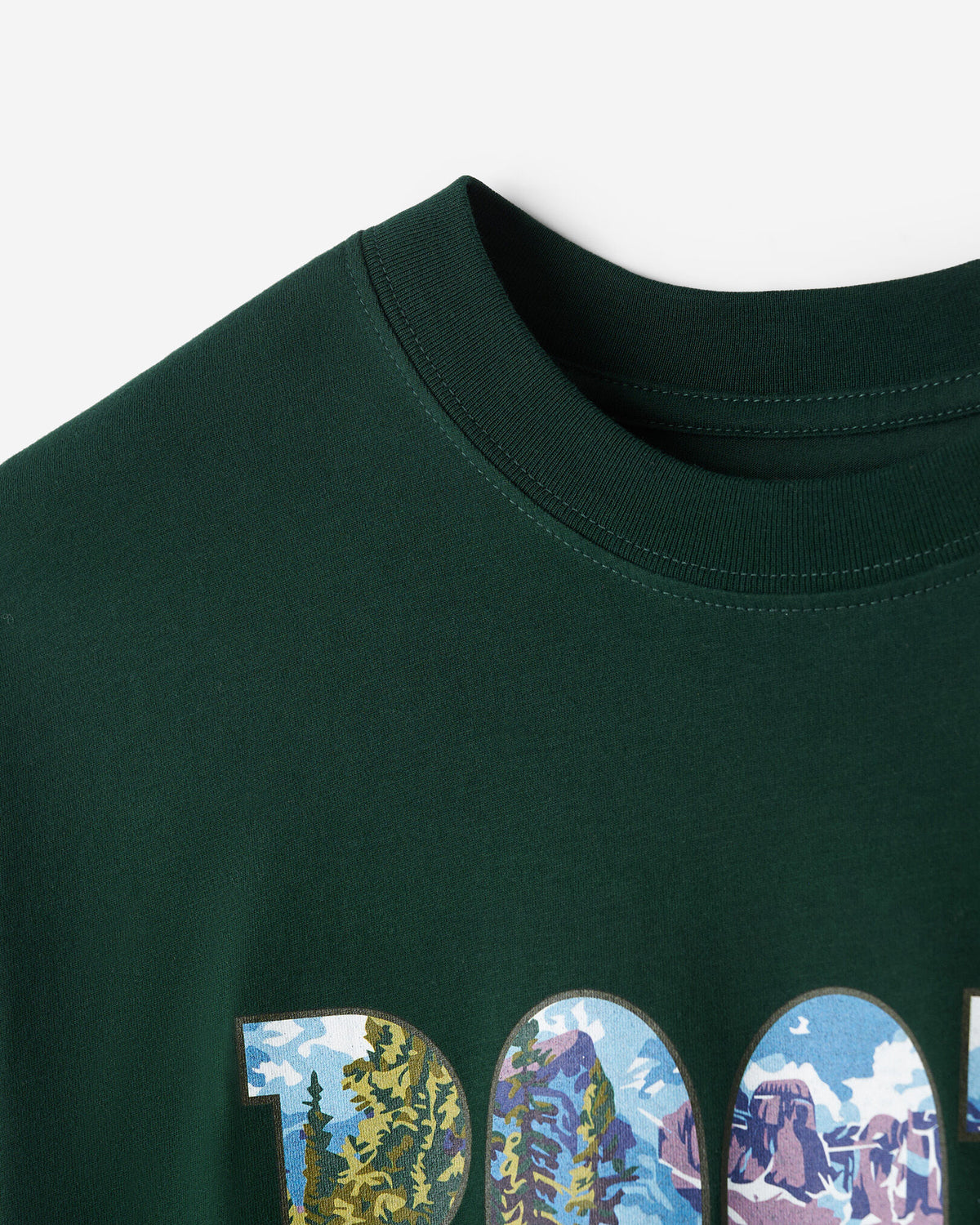 Greetings From The West T-Shirt / VARSITY GREEN