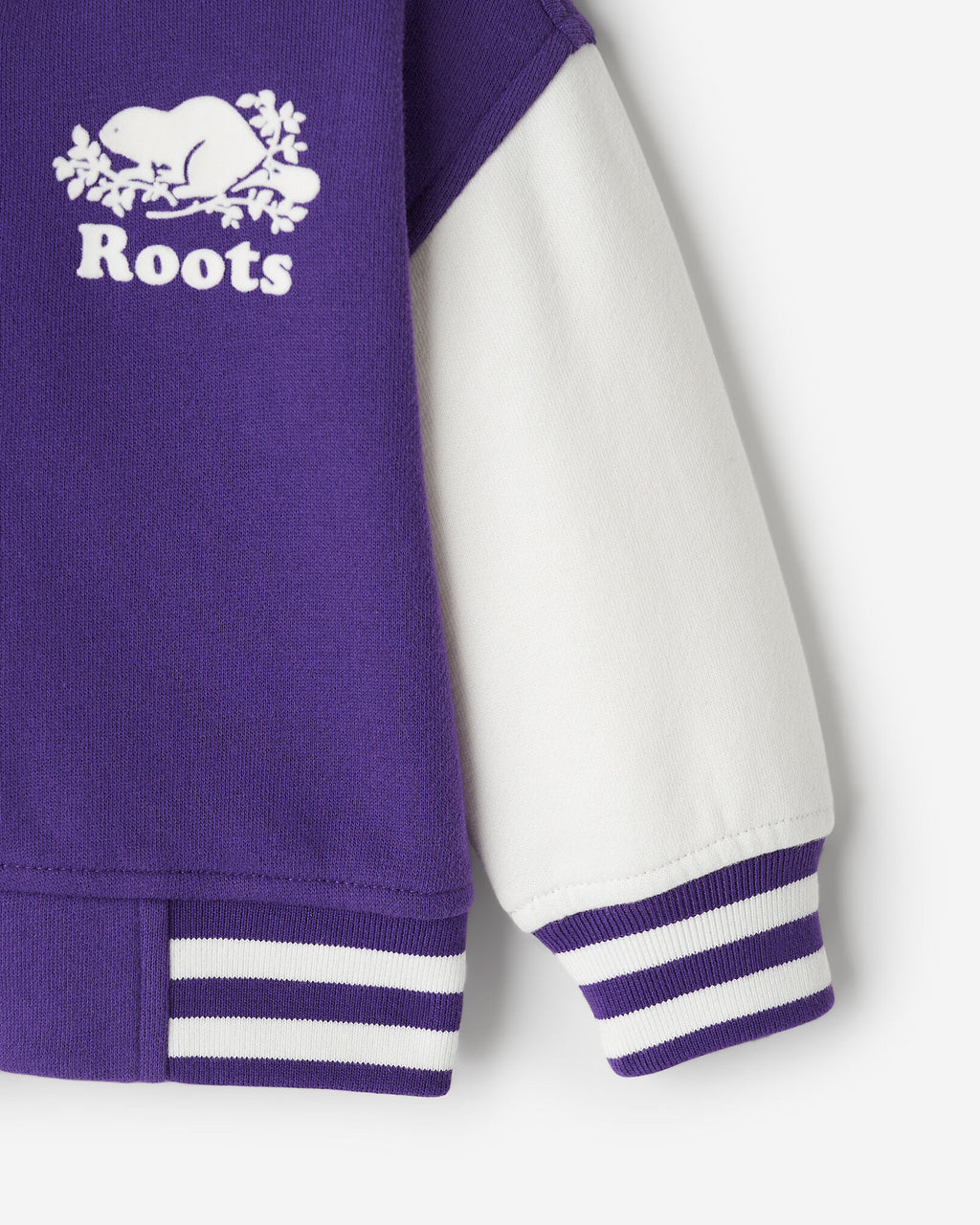 Baby Varsity Jacket / VIOLET SKY