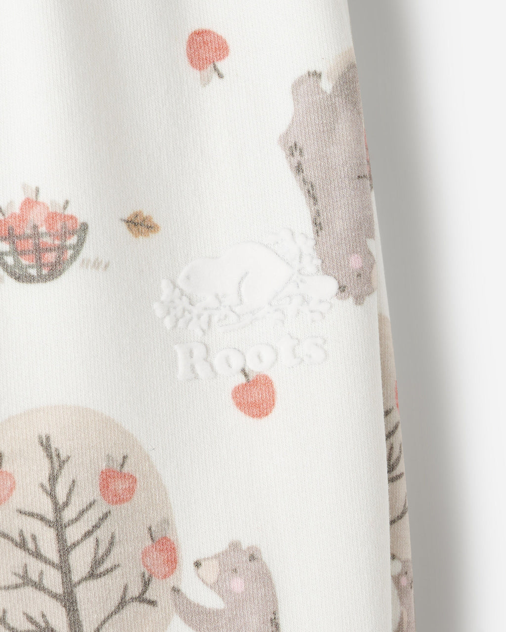 Baby Cozy Bear Sweatpant / EGRET