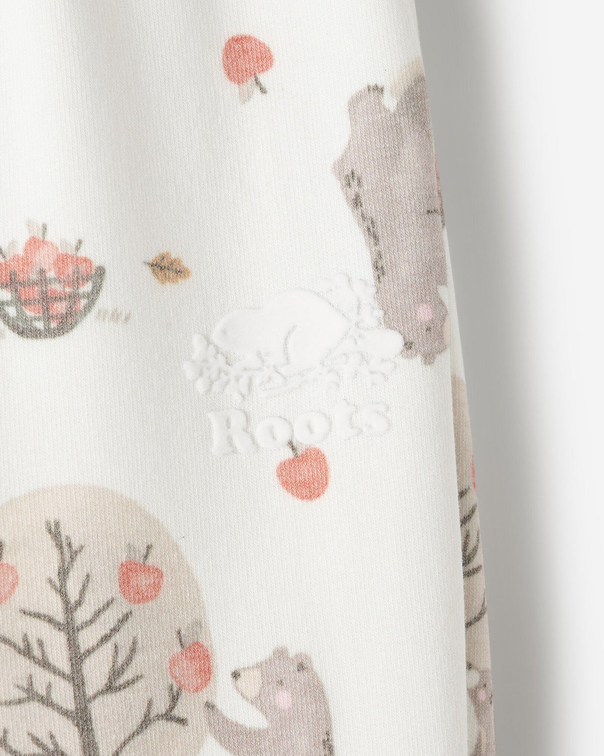 Baby Cozy Bear Sweatpant / EGRET