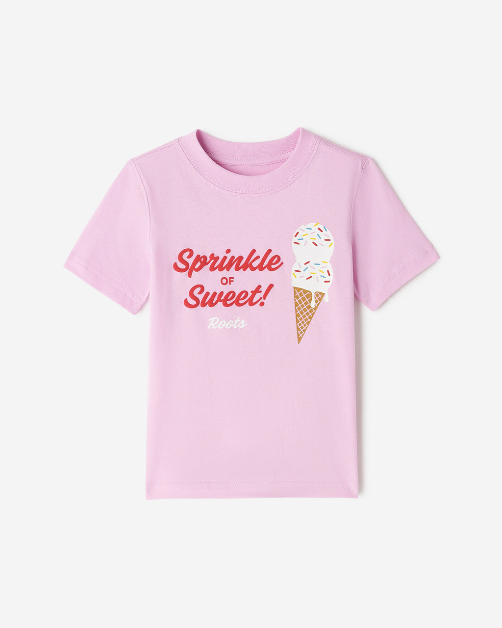 Toddler Pops & Scoops T-Shirt / PINK LAVENDER