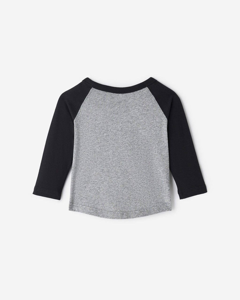 Baby Organic Cooper Baseball T-Shirt / BLACK