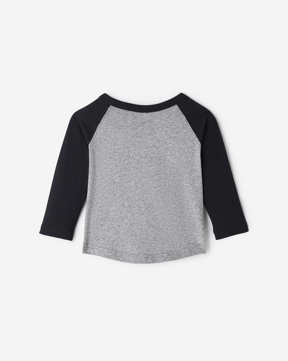 Baby Organic Cooper Baseball T-Shirt / BLACK