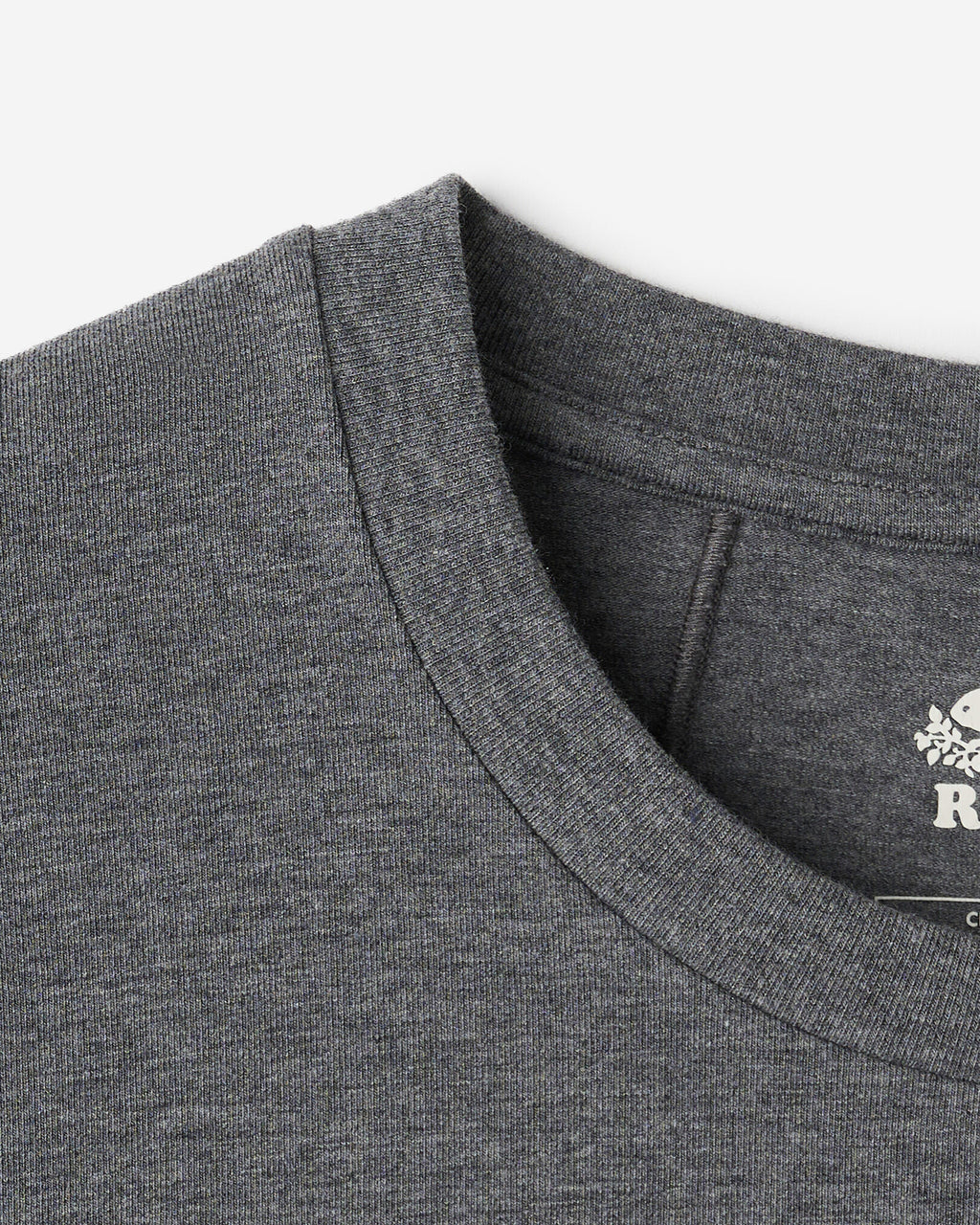 Roam Short Sleeve Top / DARK HEATHER GREY