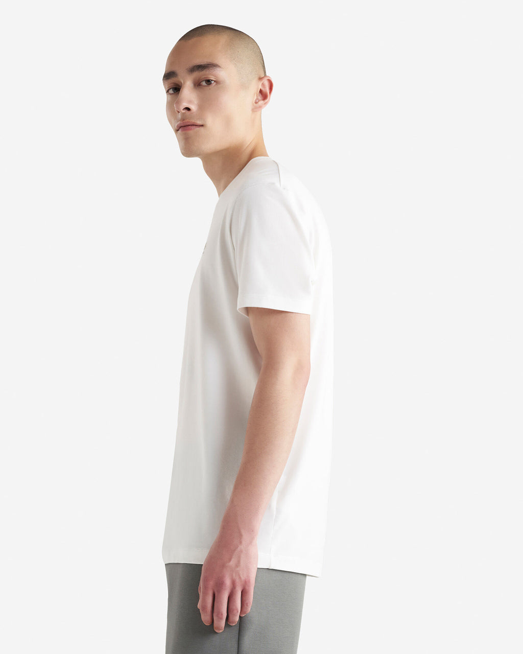 Roam Short Sleeve Top / WHITE