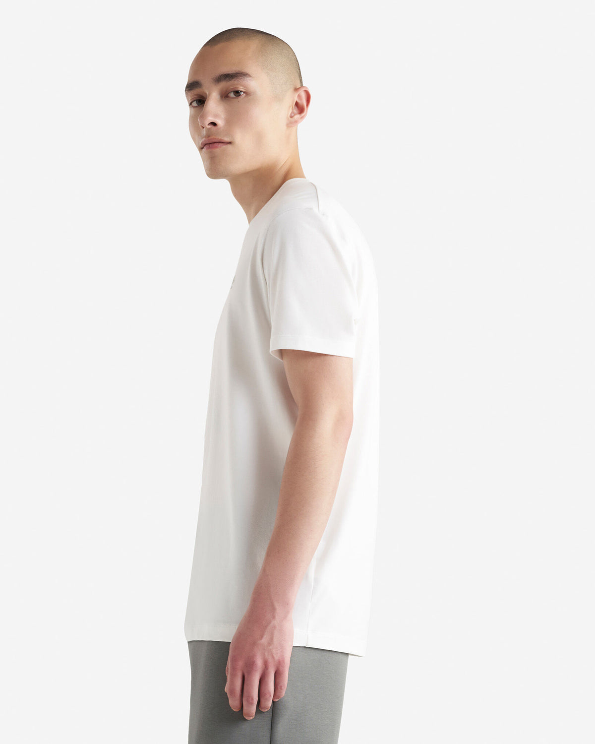 Roam Short Sleeve Top / WHITE