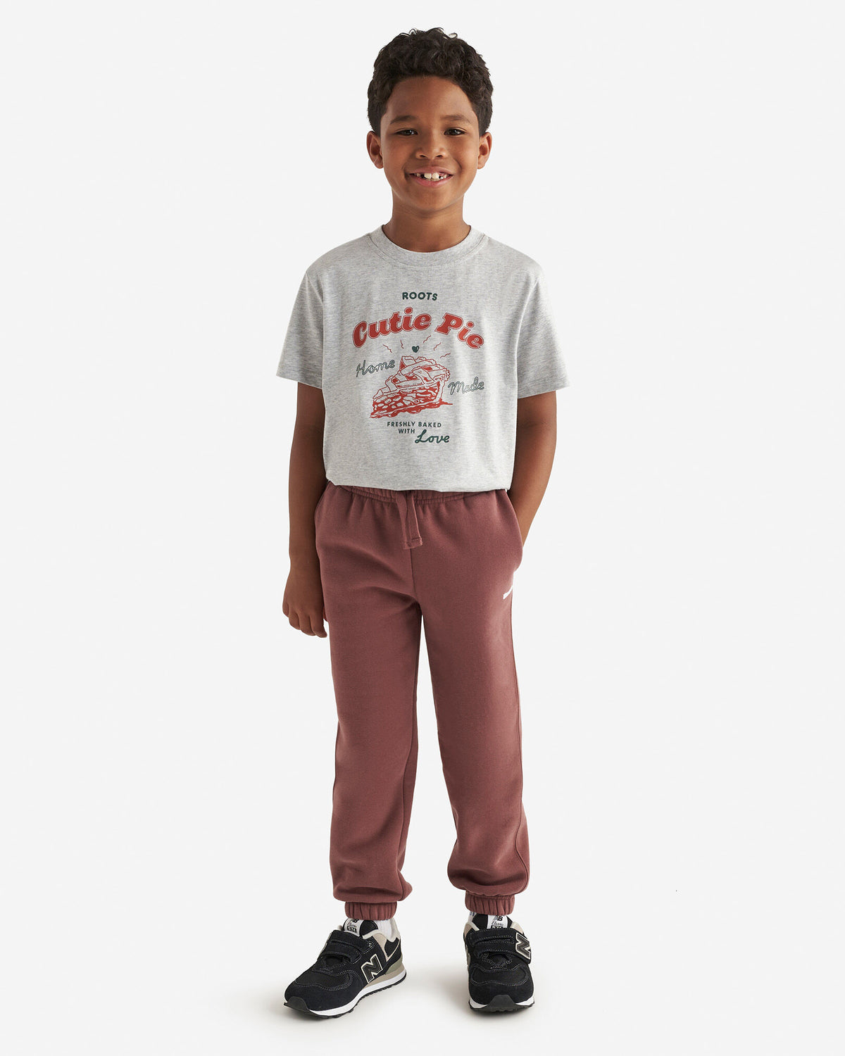 Kids Food Series T-Shirt / HEATHER GREY