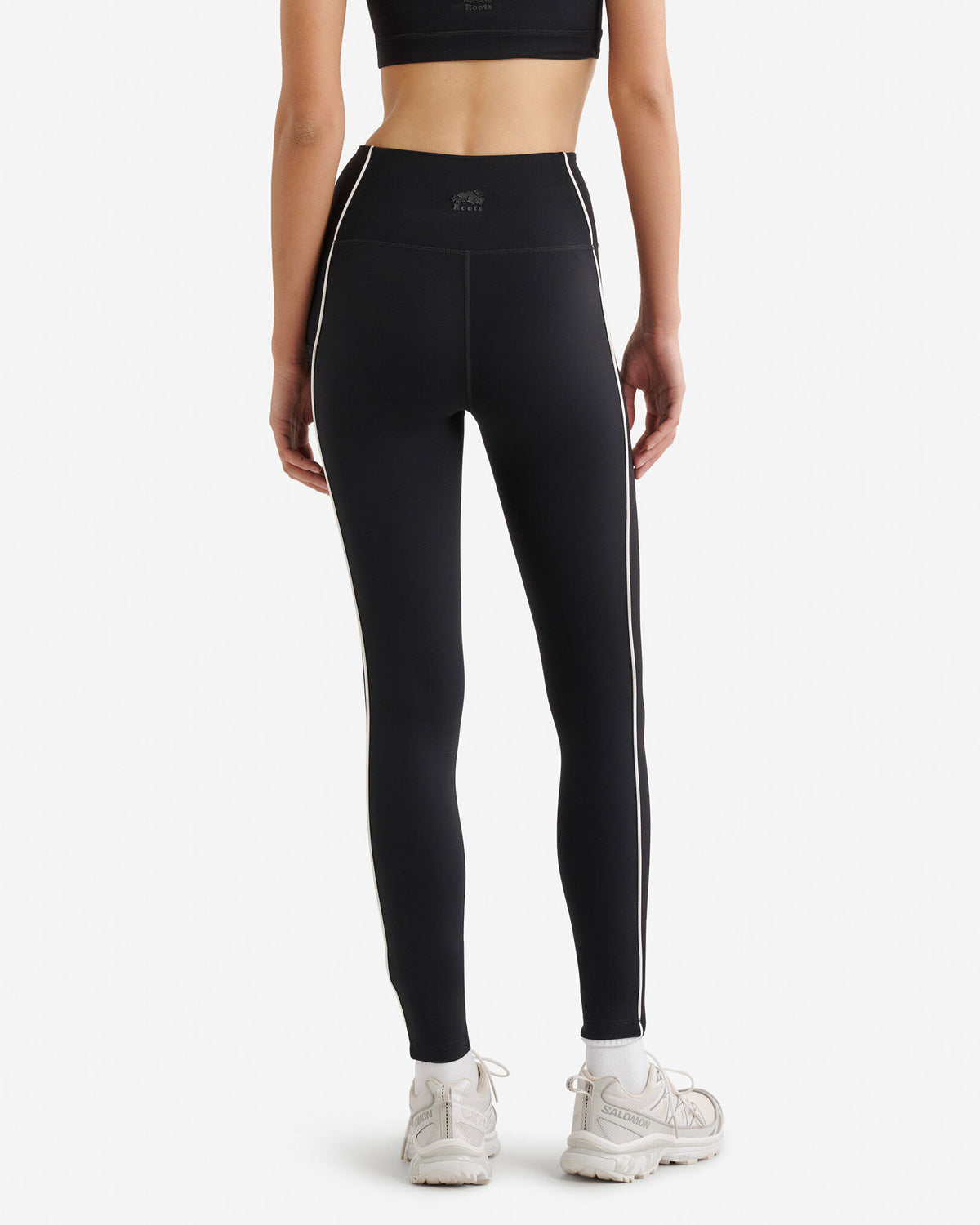 Restore Stretch Piped Legging / BLACK