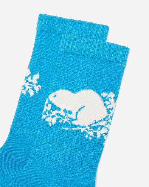Adult Cooper Beaver Sock / LOUIS BLUE