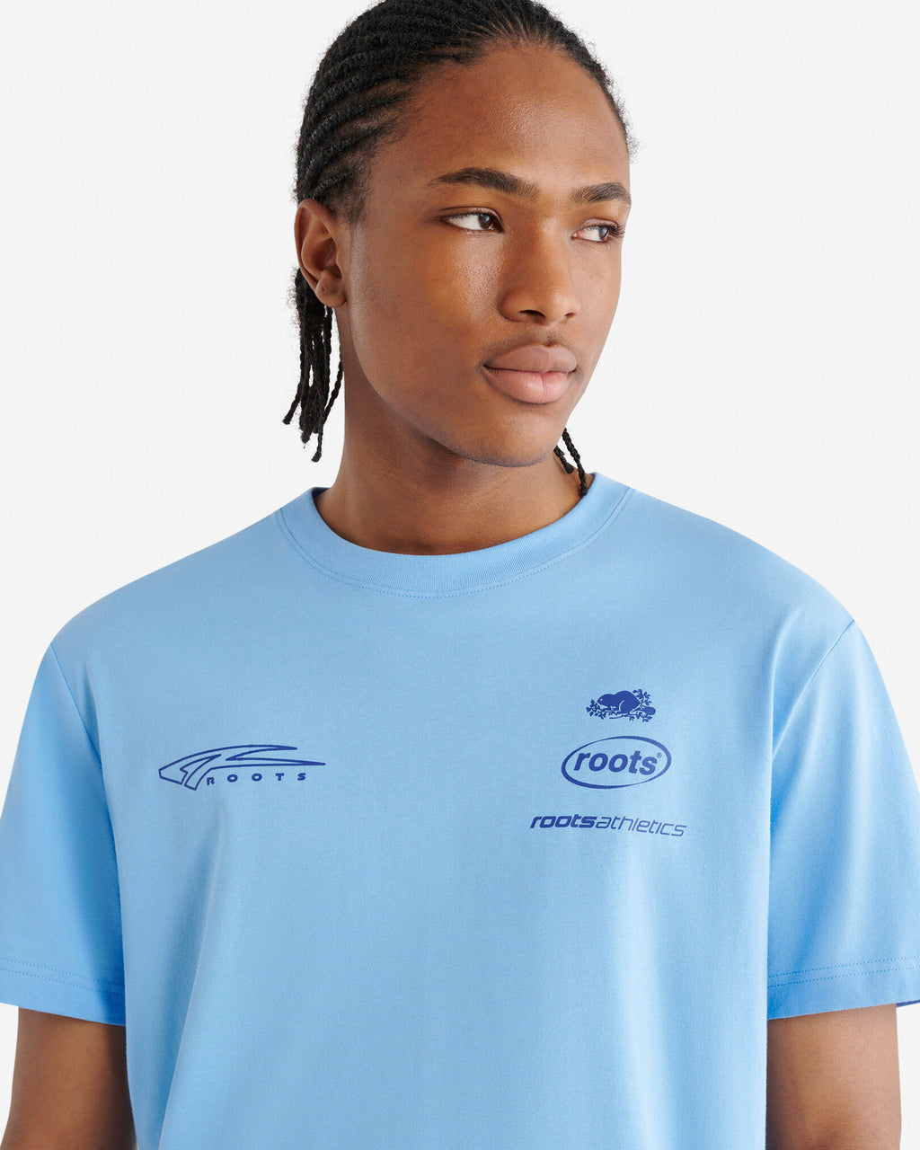 Mens Sponsored By Nature T-Shirt / ISLAND BLUE