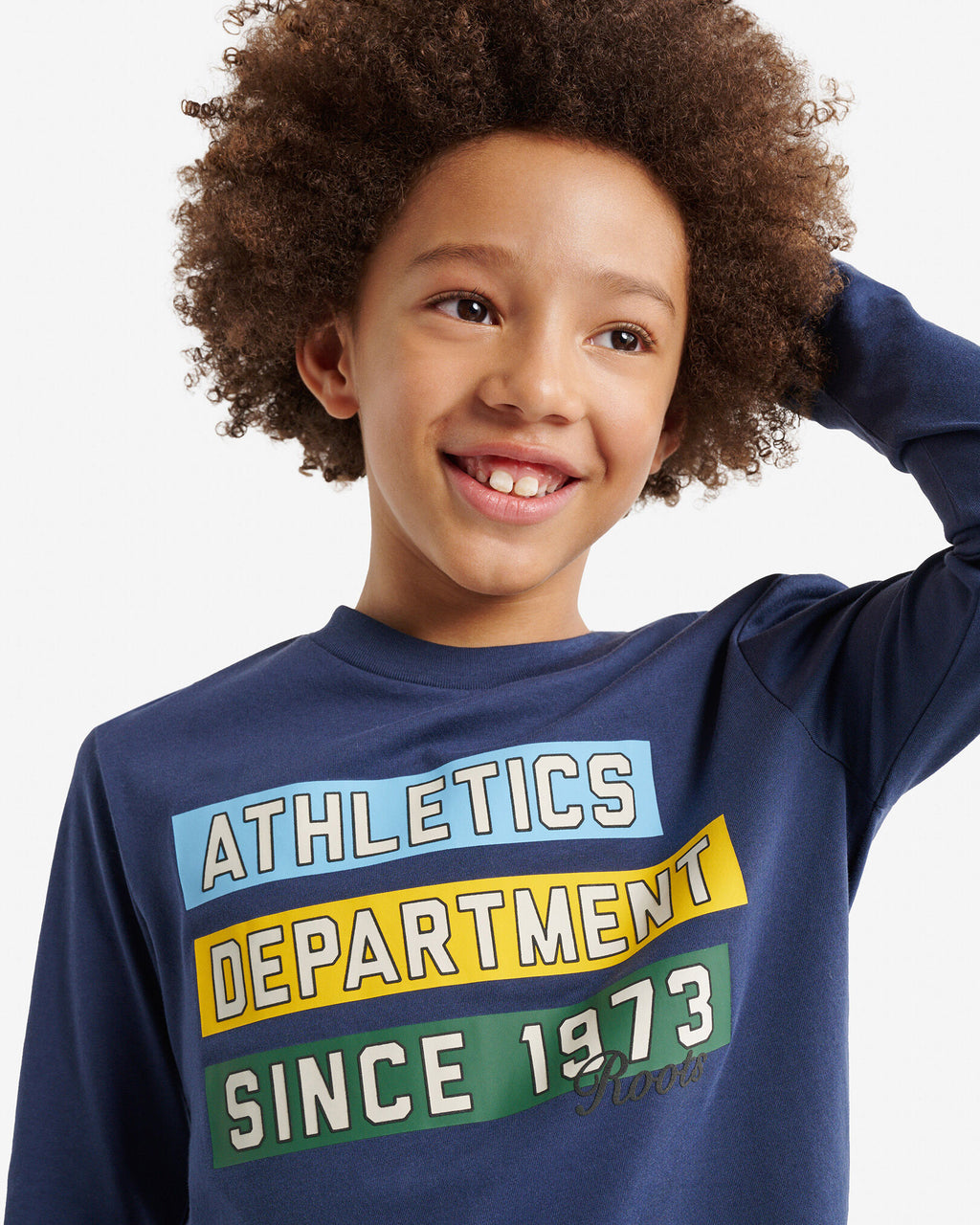 Kids Athletics Department T-Shirt / NIGHTFALL BLUE