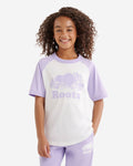 Kids Cooper Baseball Short Sleeve T-Shirt / EGRET