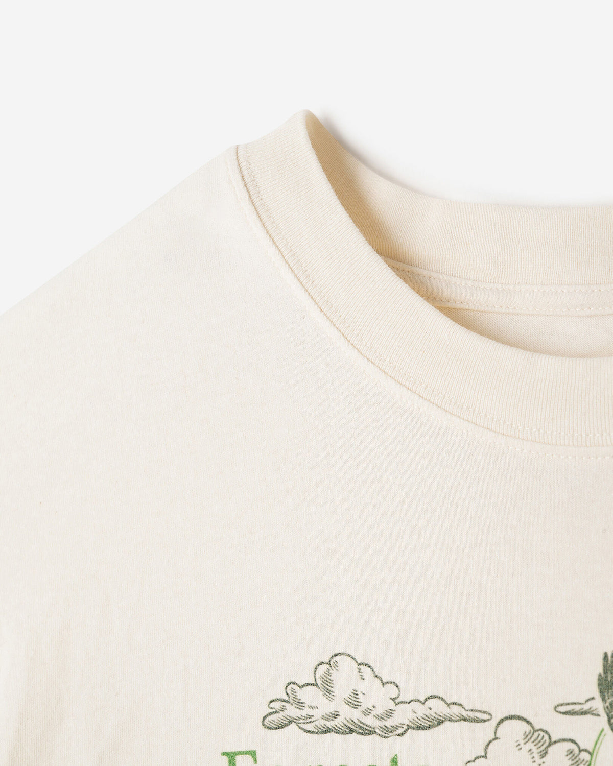 X NCC Earth Month T-Shirt / NATURAL/GREEN