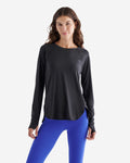 Renew Long Sleeve Top / BLACK