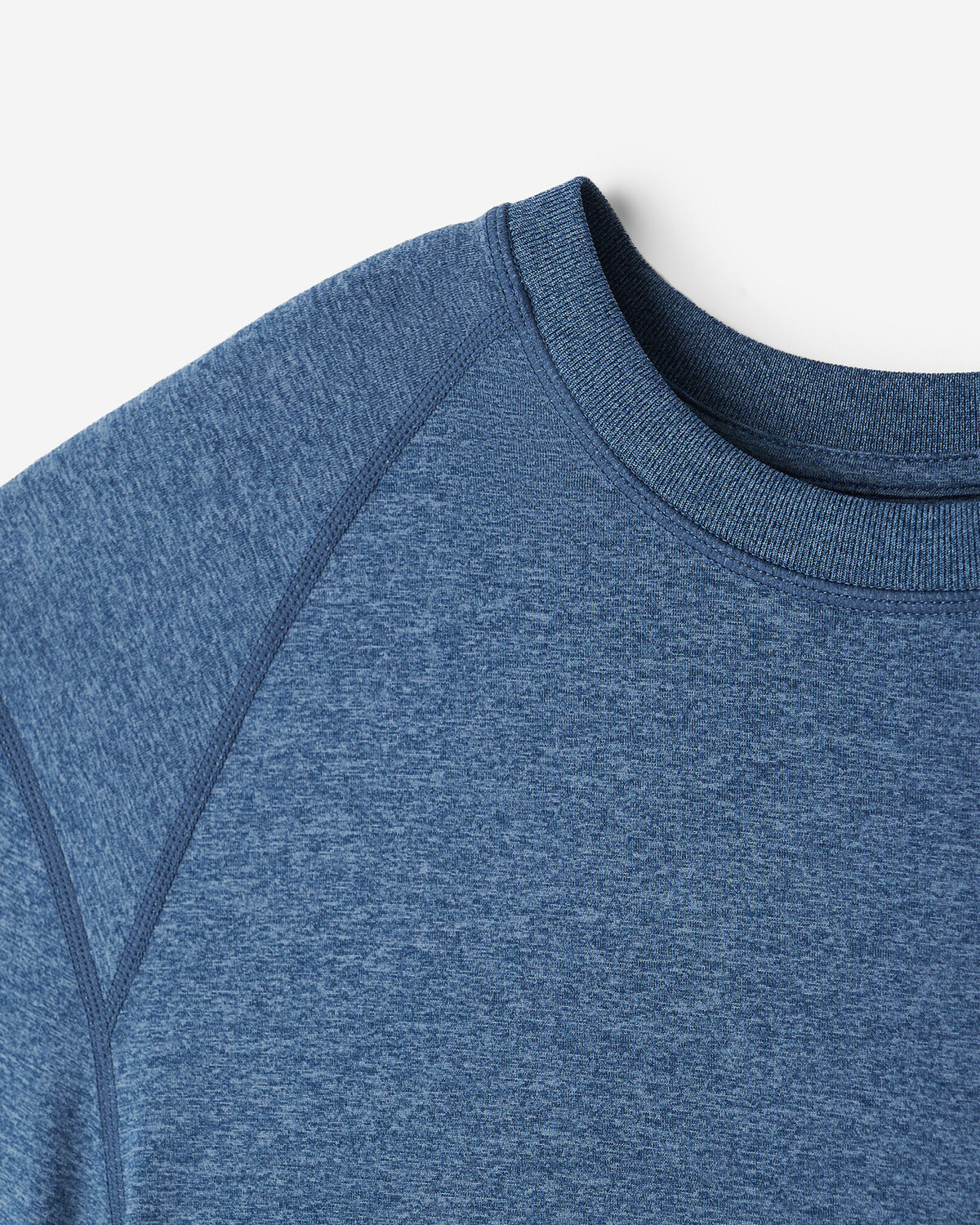Renew Knit Short Sleeve Top / RAINCLOUD BLUE PPR