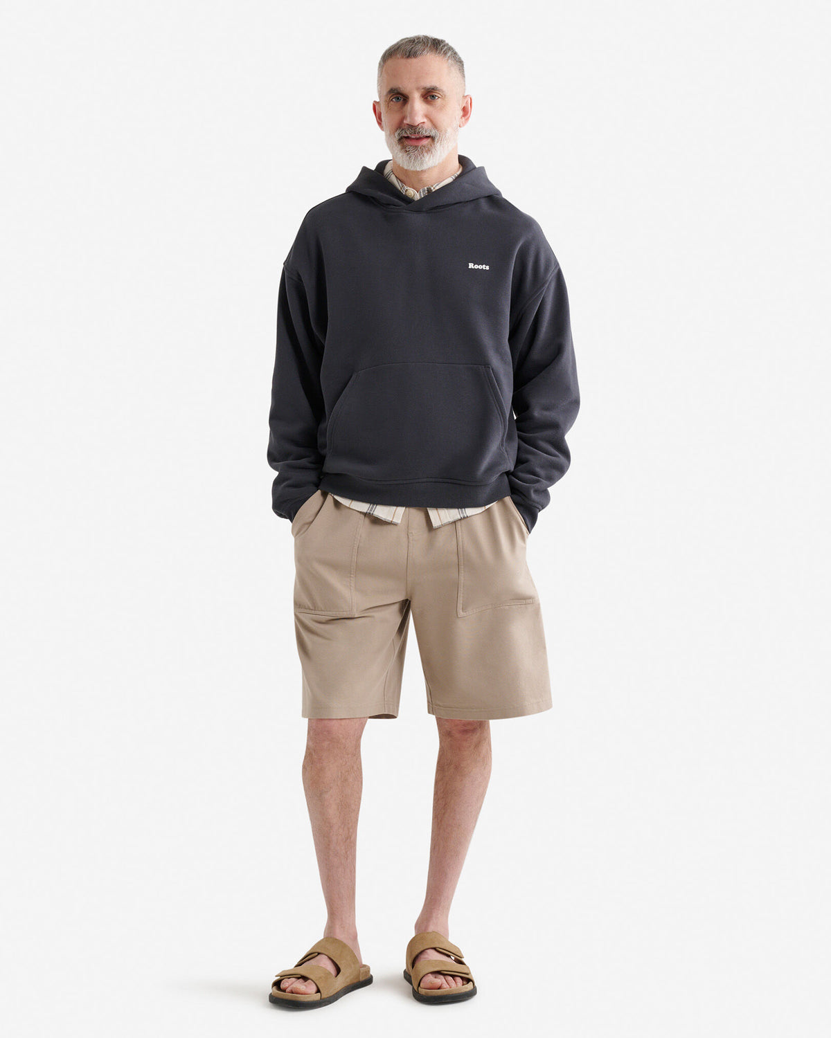 Welland Knit Twill Short 9 Inch / WARM KHAKI