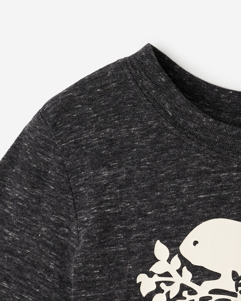 Toddler Organic Original Cooper Beaver T-Shirt / BLACK PEPPER
