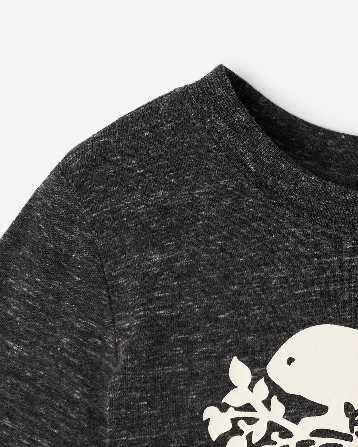 Toddler Organic Original Cooper Beaver T-Shirt / BLACK PEPPER