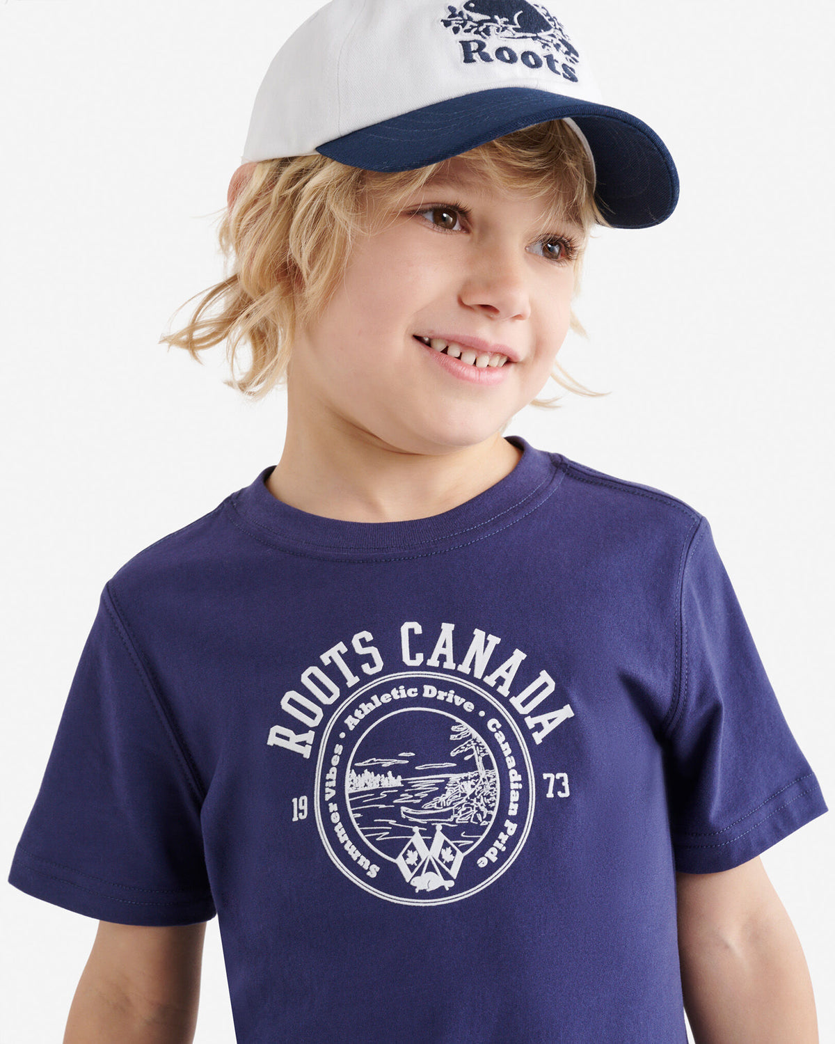 Kids  Lakeview T-Shirt / INDIGO INK