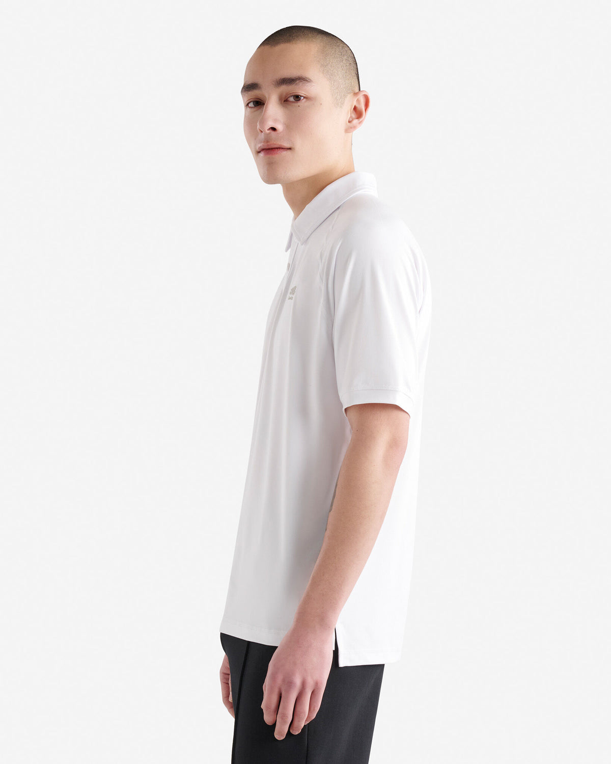 Renew Knit Polo / WHITE