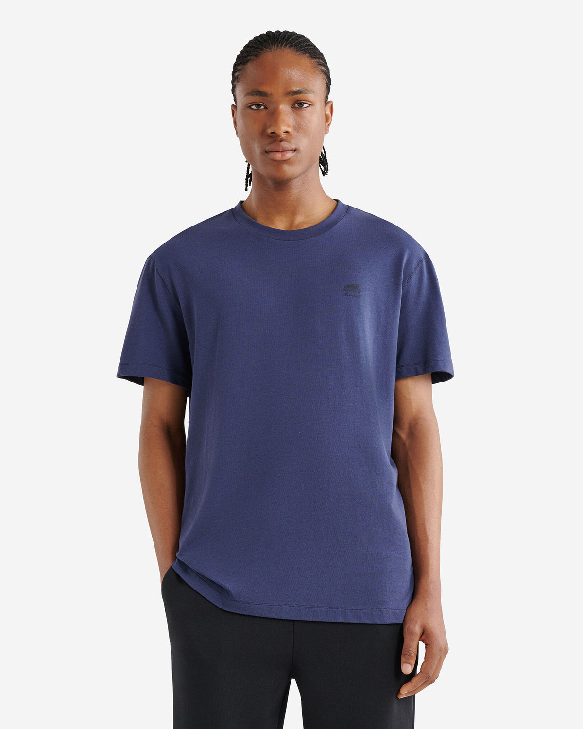 Roam Short Sleeve Top / NIGHTFALL BLUE