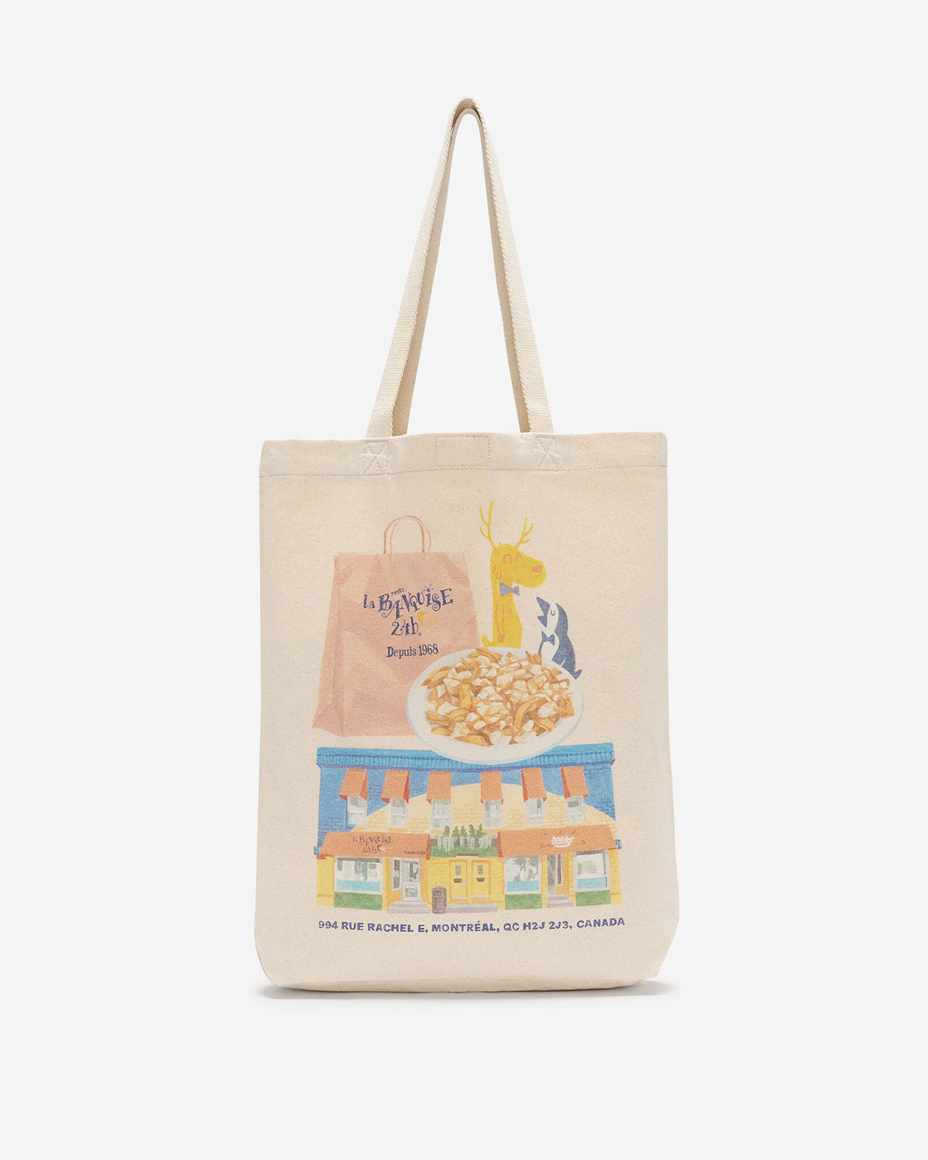 X La Banquise Tote / NATURAL