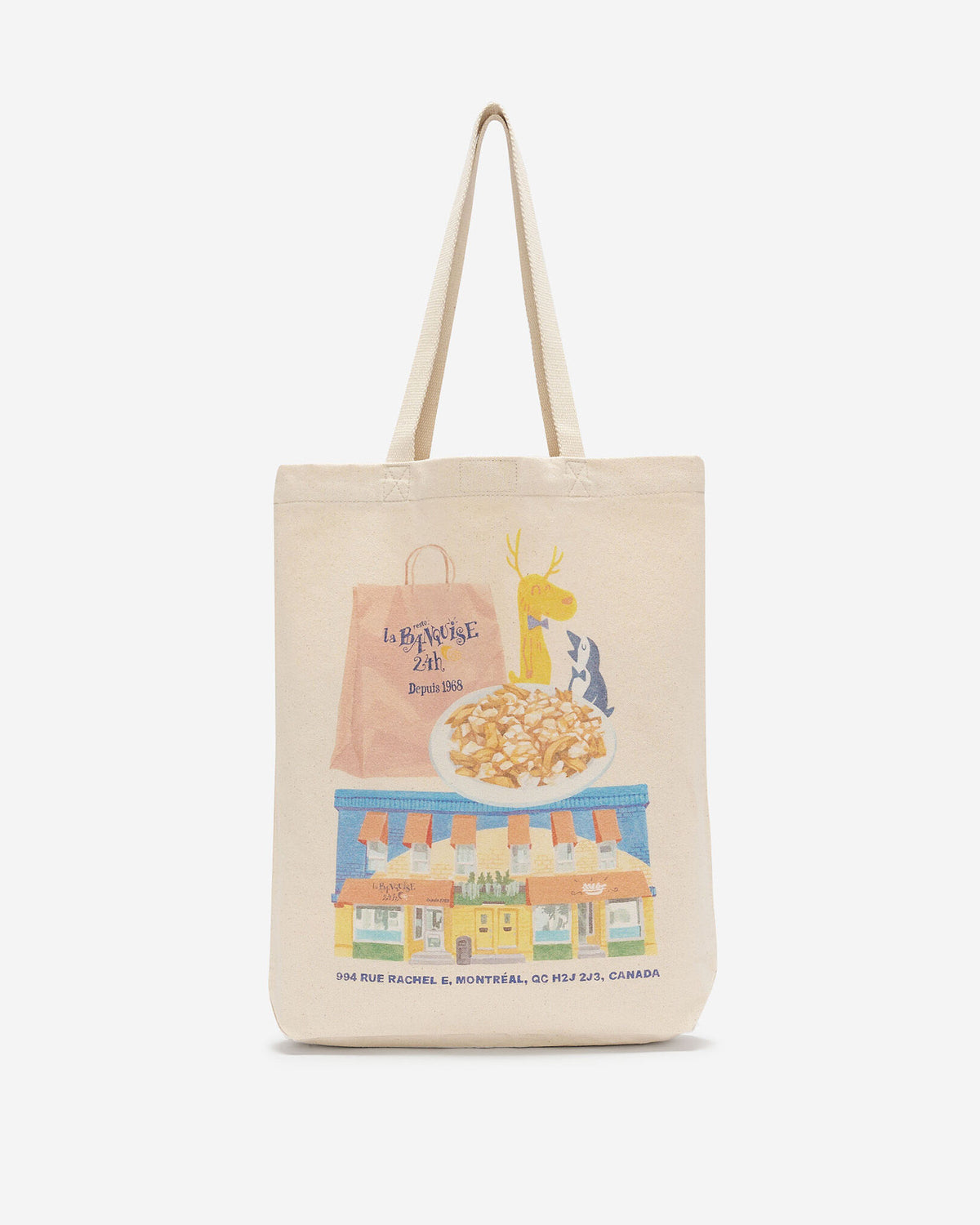 X La Banquise Tote / NATURAL